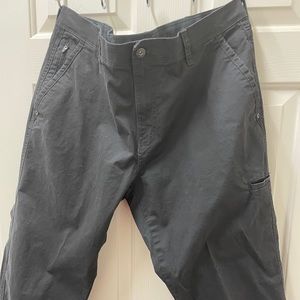 WP Weatherproof Men's Woven Leg Zip Utility Pocket Pants Size 40 x 30